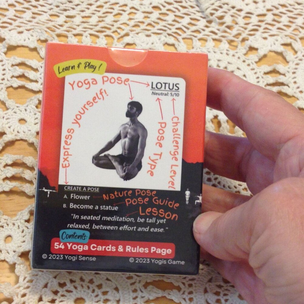 Yoga Practice Cards - Yogis Game, integrated yoga deck, educational - Picture 2 of 4